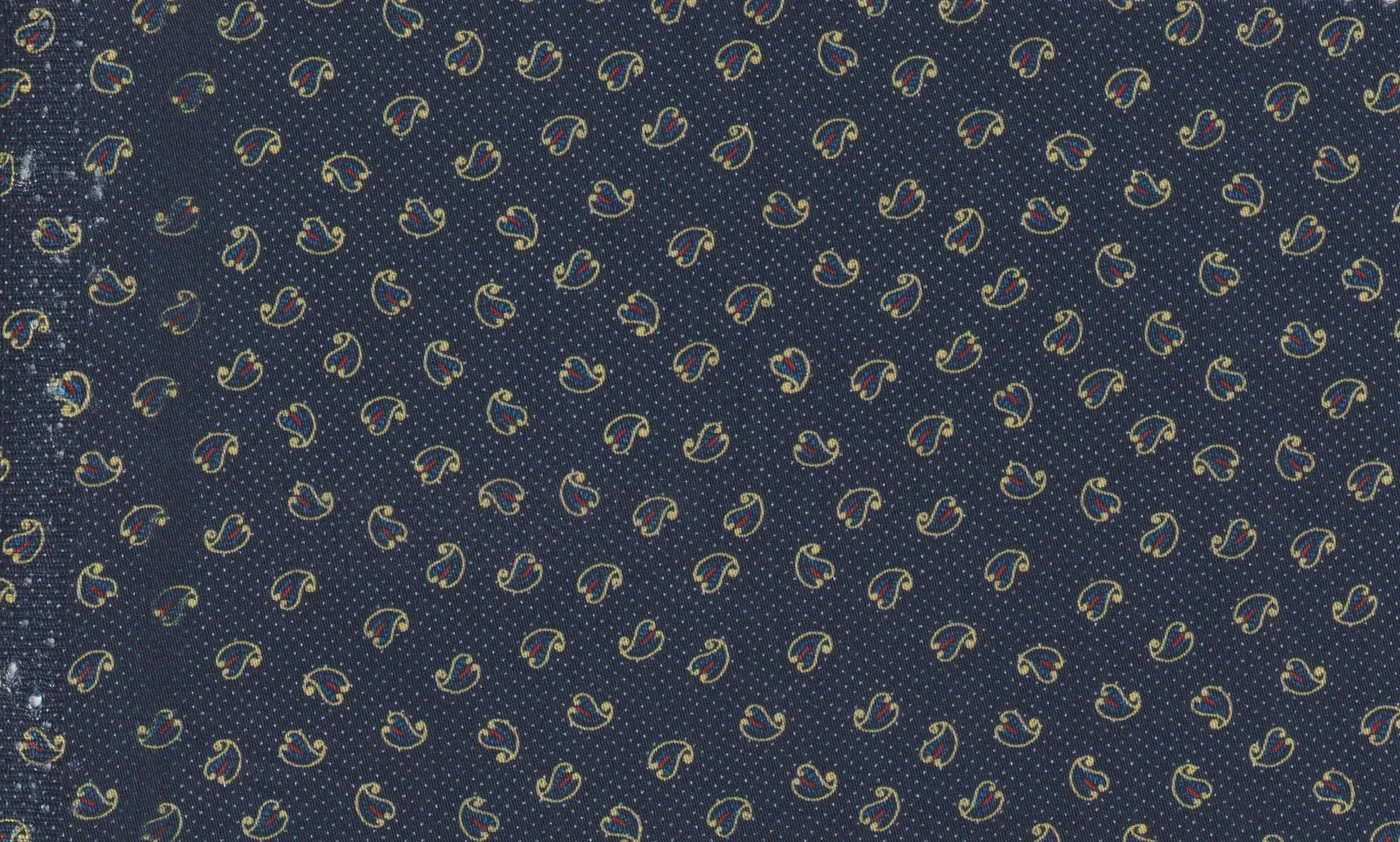 RD Shirting 28917-65 BLUE ACORN fabric swatch