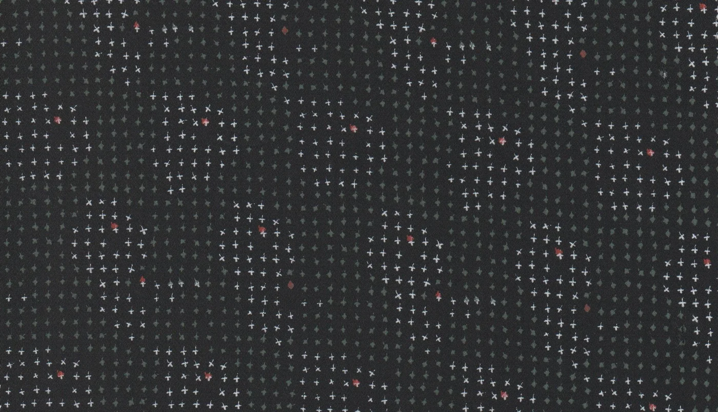 RD Shirting 28930-65 BLACK FANCY fabric swatch