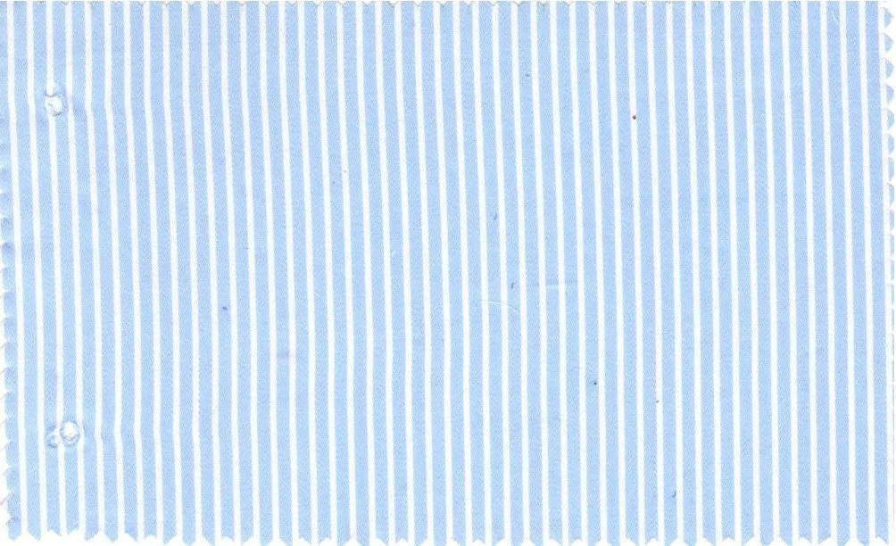 RD Shirting 29317-72 Light Blue Stripe fabric swatch