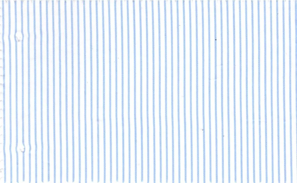 RD Shirting 29330-72 Light Blue Stripe fabric swatch