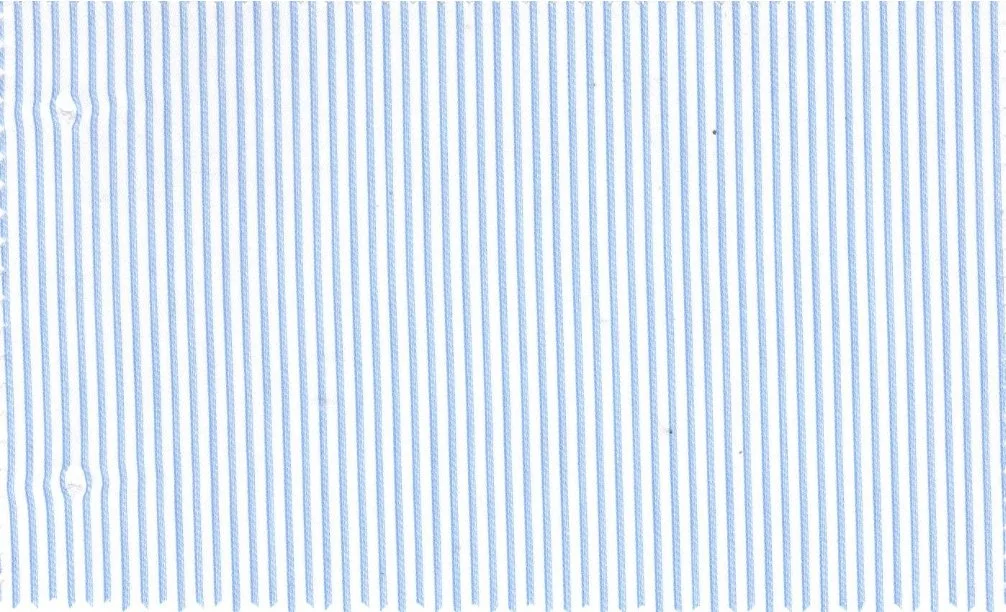 RD Shirting 29346-72 Light Blue Stripe fabric swatch