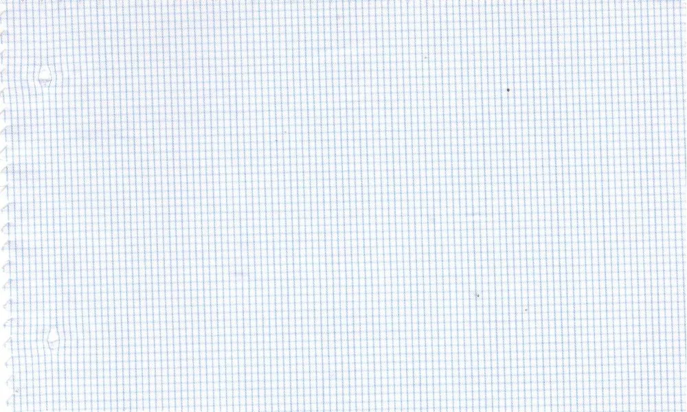 RD Shirting 29364-72 Light Blue Mini Check fabric swatch