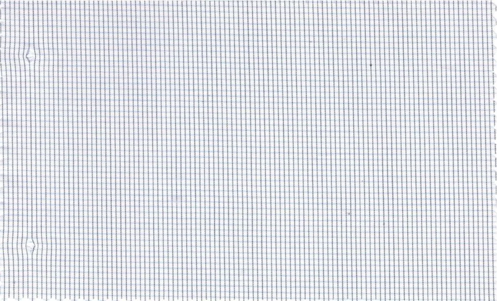 RD Shirting 29365-72 Medium Blue Mini Check fabric swatch