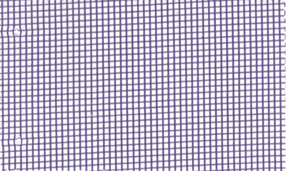 RD Shirting 29370-72 Purple Check fabric swatch