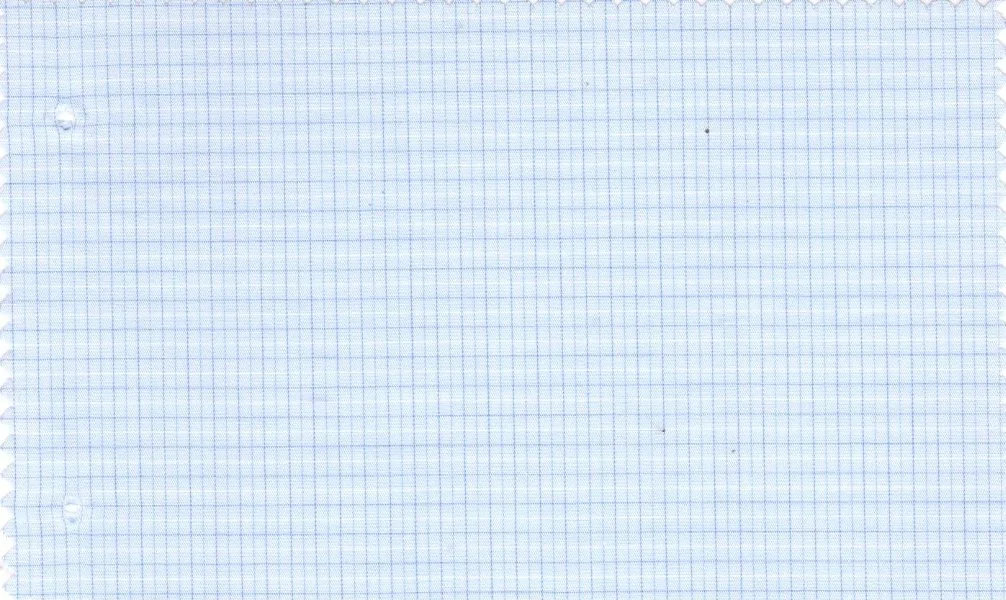 RD Shirting 29391-72 Blue W/Blue Mini Check fabric swatch