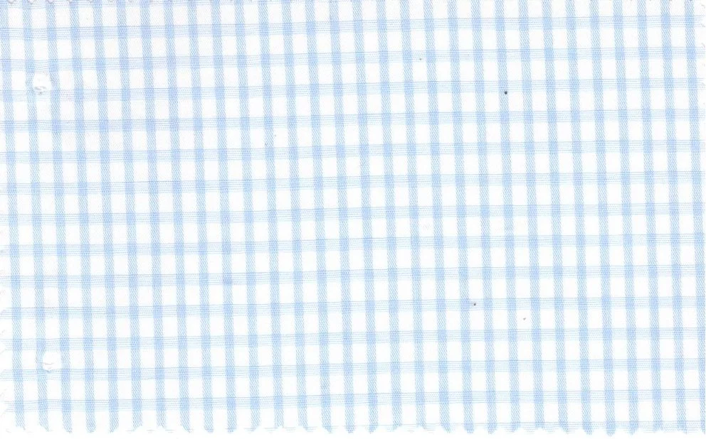 RD Shirting 29394-72 Blue Check fabric swatch