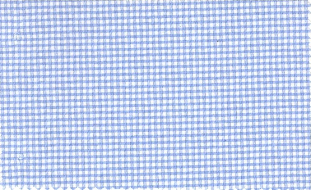 RD Shirting 29395-72 Blue Mini Check fabric swatch