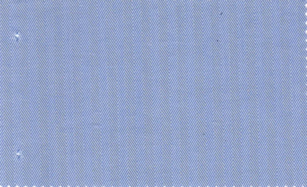 RD Shirting 29414-72 Medium Blue Herringbone fabric swatch