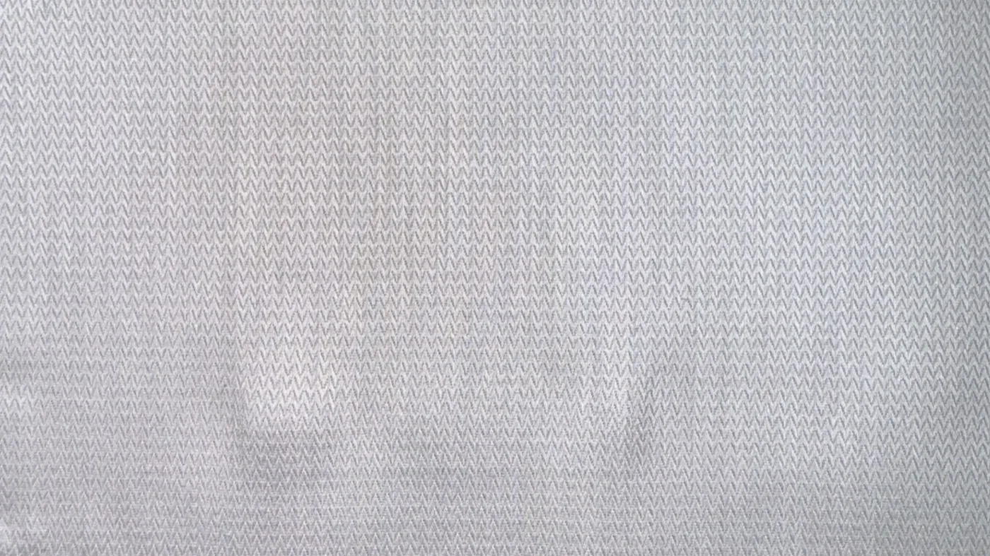 RD Shirting 29426-72 White Mini Herringbone fabric swatch