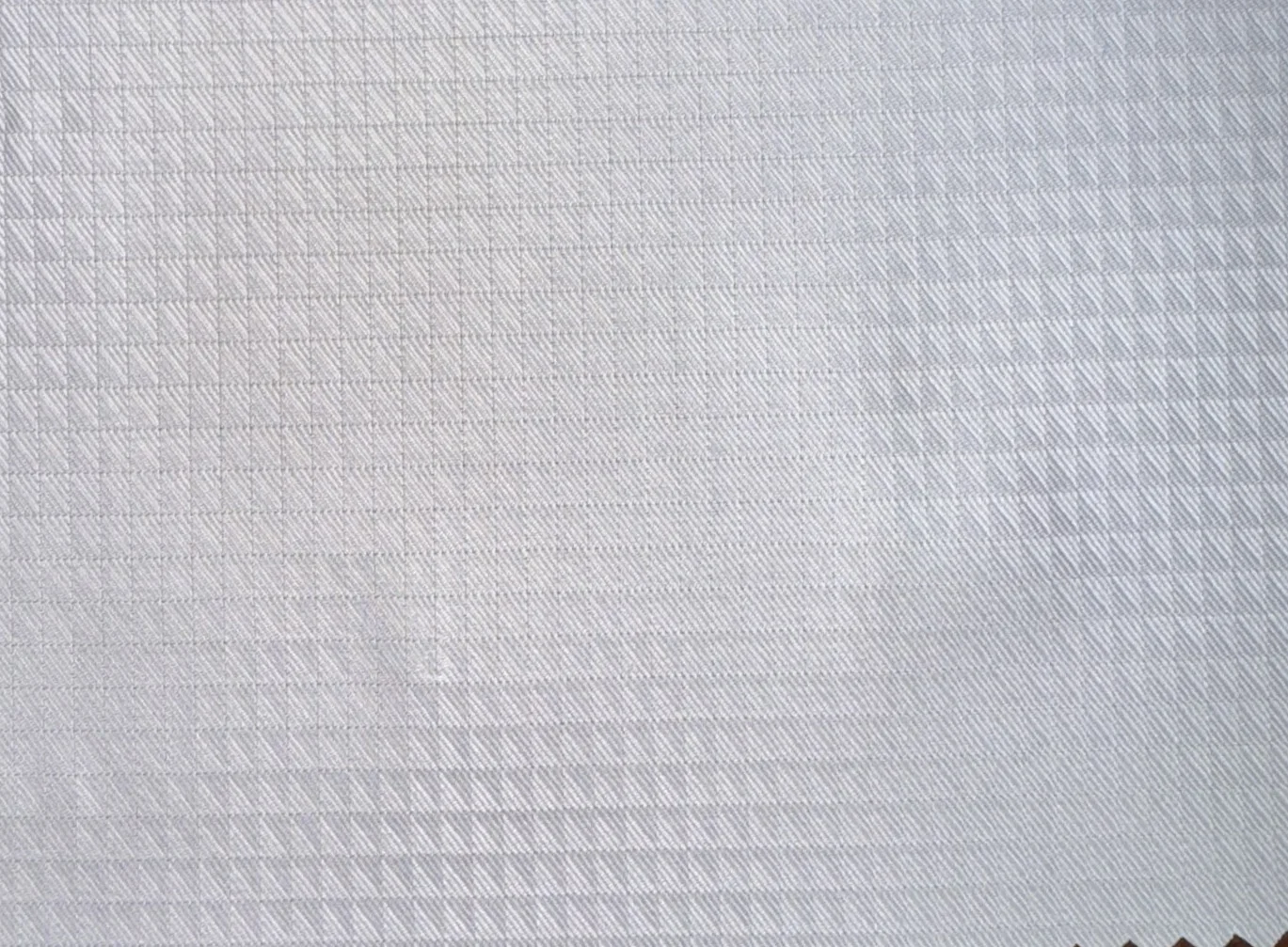 RD Shirting 29436-72 White Squares fabric swatch