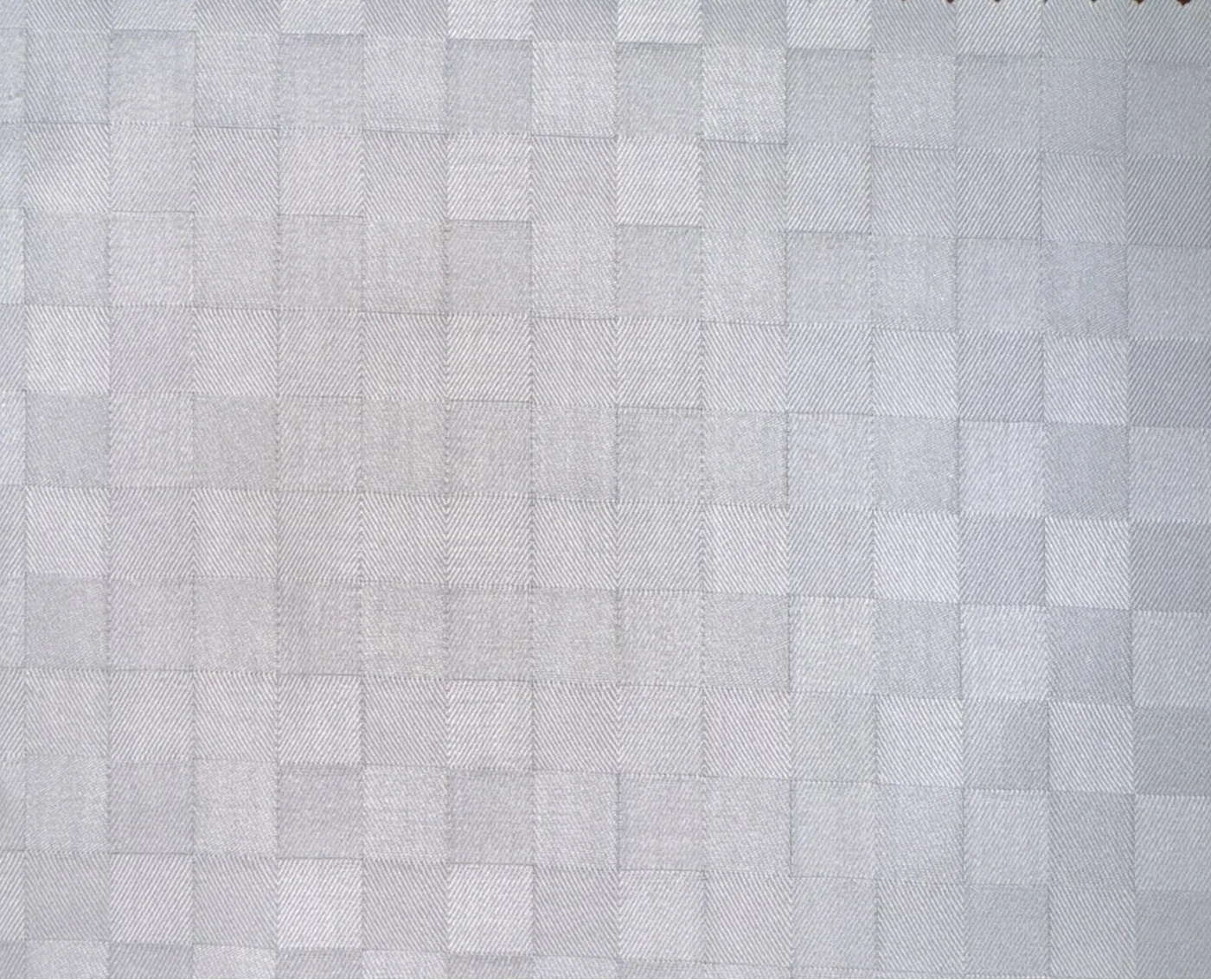 RD Shirting 29439-72 White Chessboard fabric swatch
