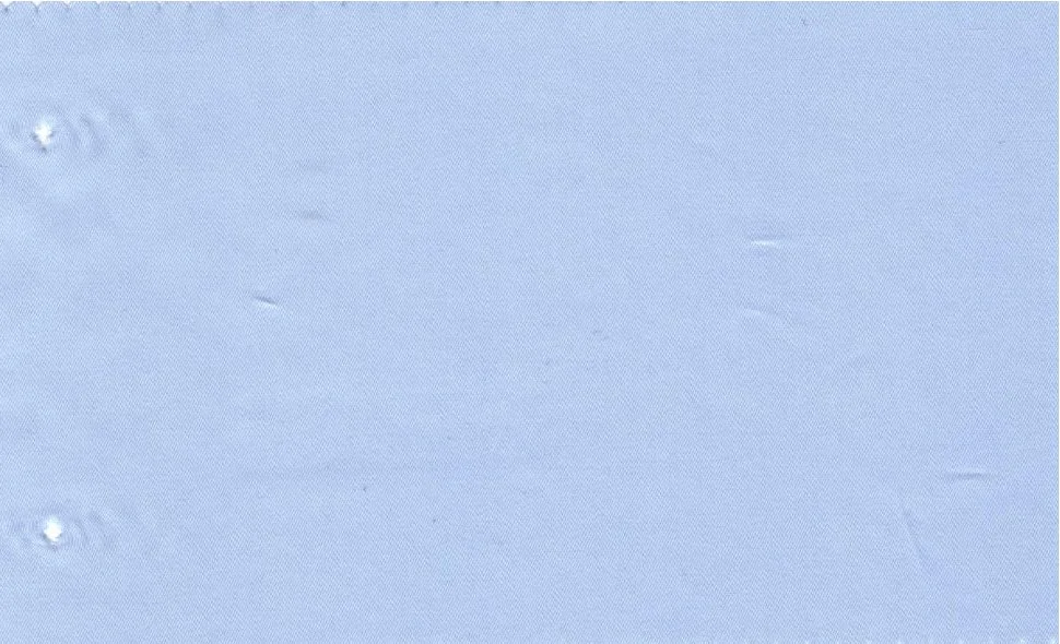 RD Shirting 29459-68 Med. Blue Satin fabric swatch
