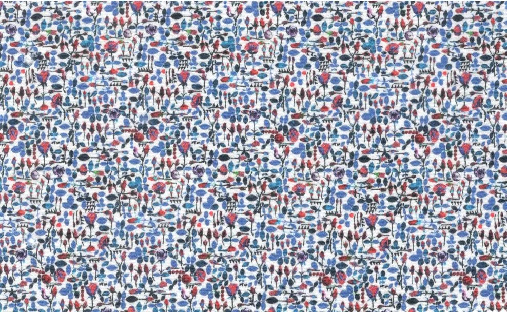 RD Shirting 29559-78 Blue Fancy fabric swatch