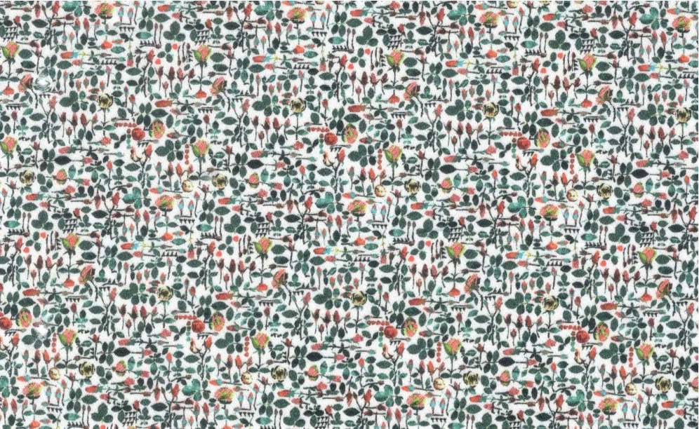 RD Shirting 29560-78 Greenish Fancy fabric swatch