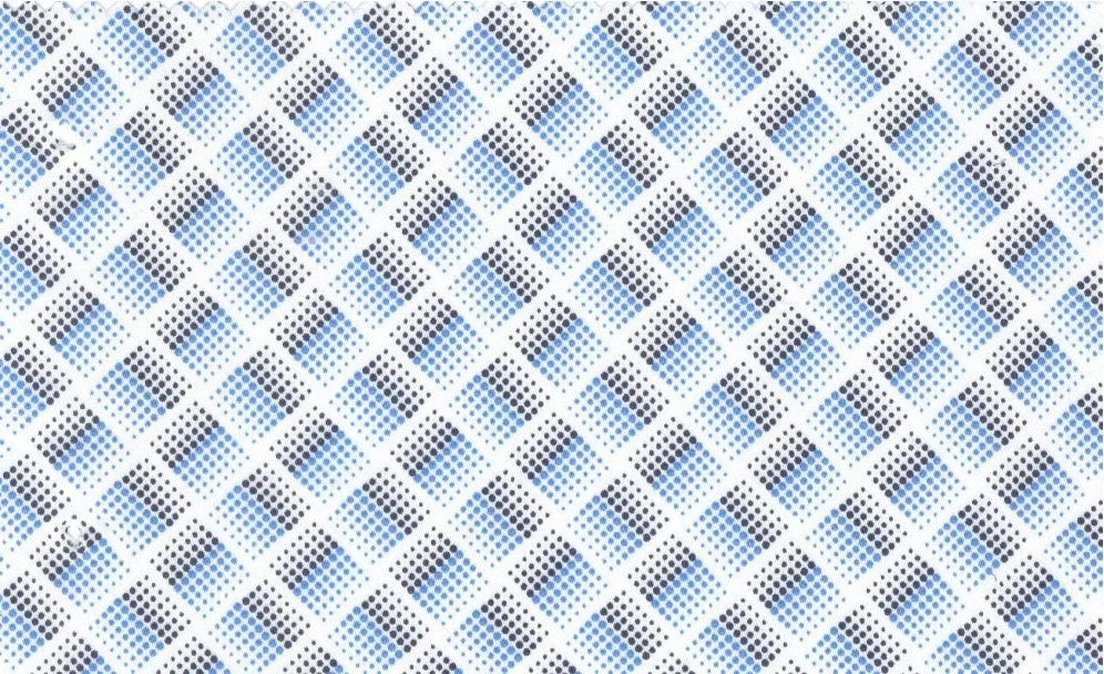 RD Shirting 29582-68 Blue Geometric fabric swatch