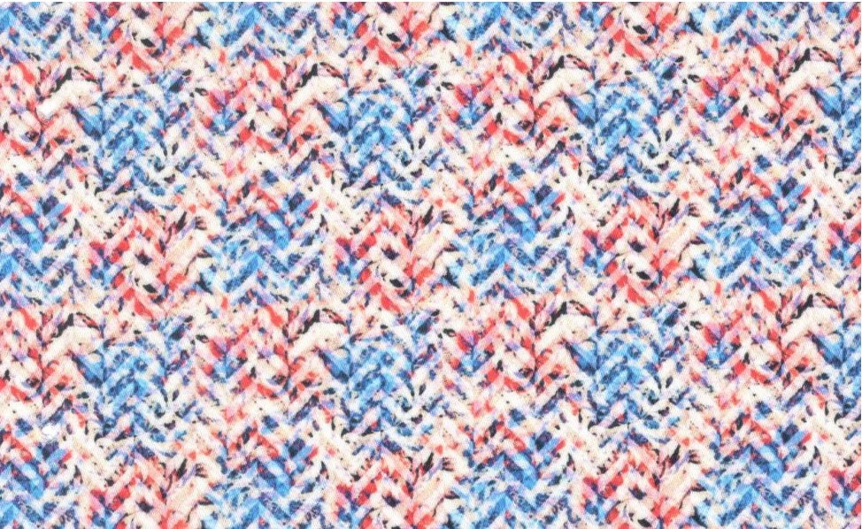 RD Shirting 29594-78 Fancy Psychedelic fabric swatch