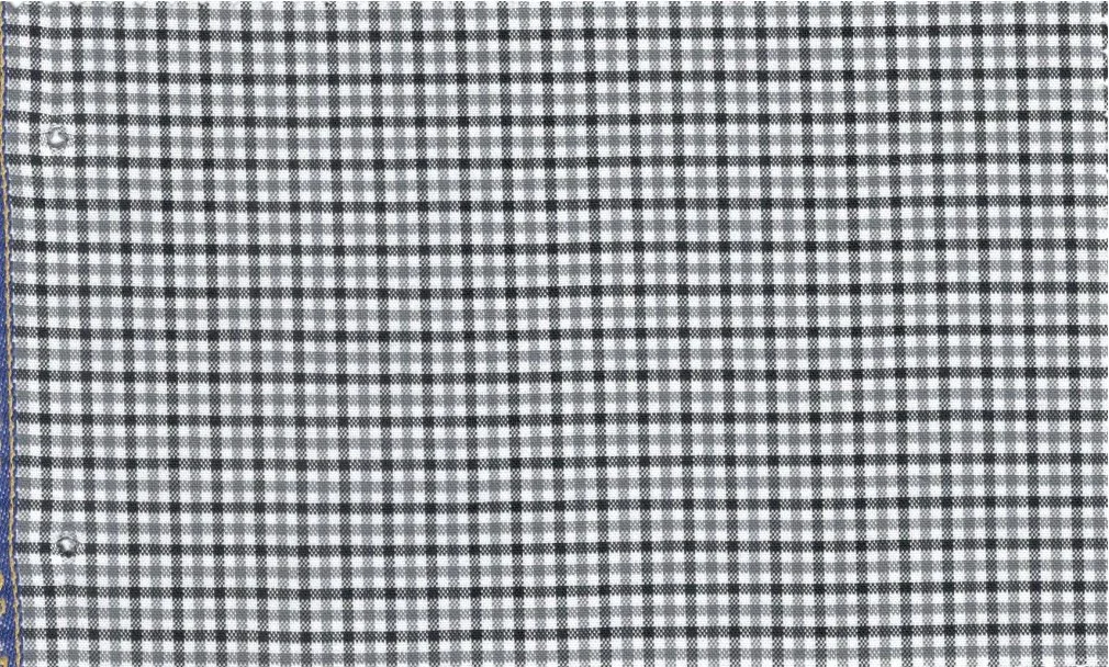 RD Shirting 30148-75 Grey Check fabric swatch