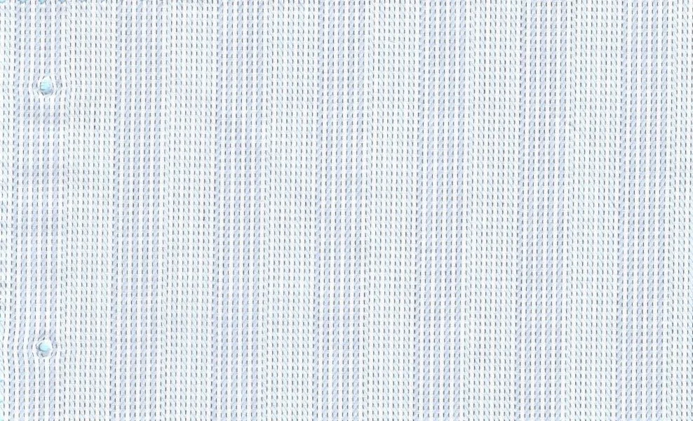 RD Shirting 30155-75 Blue Fancy Dobby Stripe fabric swatch