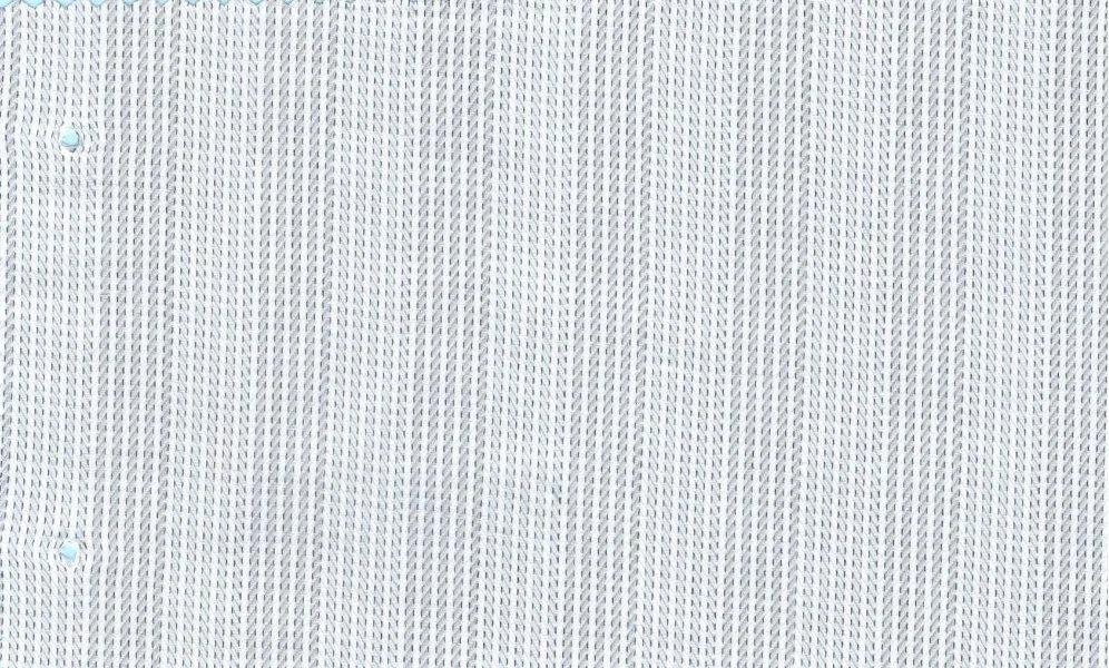 RD Shirting 30157-75 Grey Fancy Dobby Stripe fabric swatch