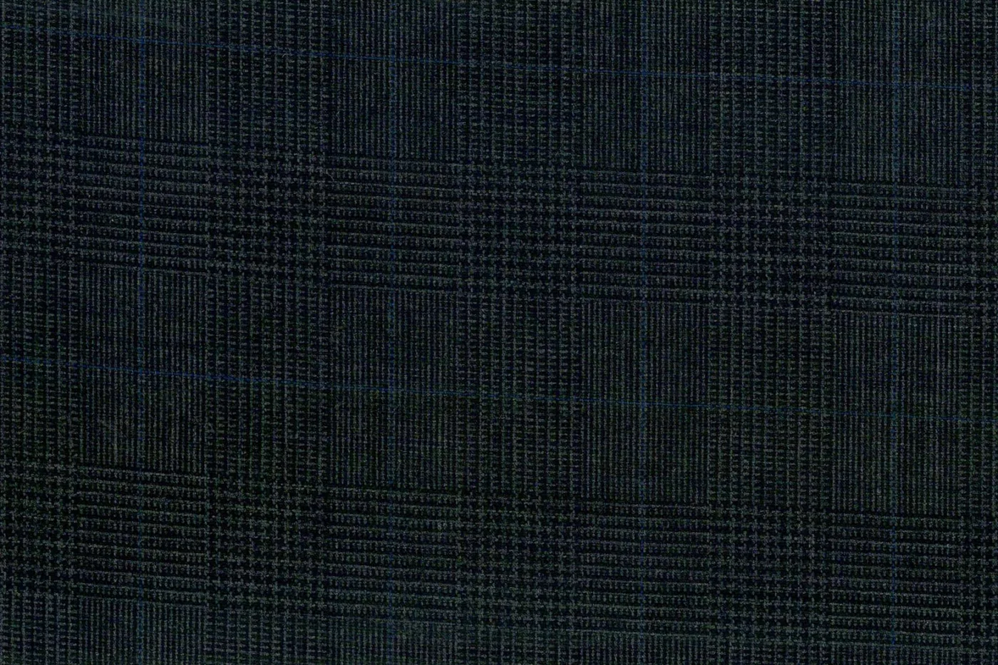 Regency Collection 21560-95 CHARCOAL W/BLUE CHK fabric swatch