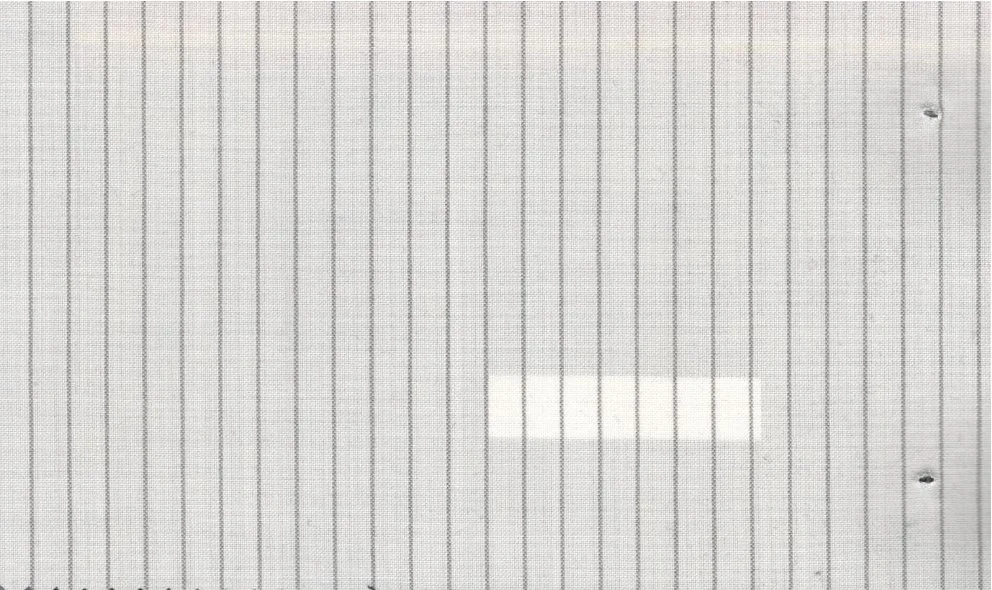 Regency Collection 30005-95 White Stripe fabric swatch