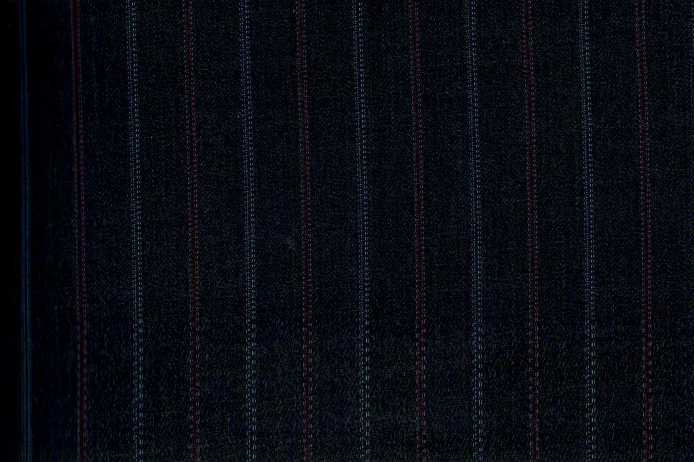 Savile Row 24655-140 GREY W/RED STR fabric swatch