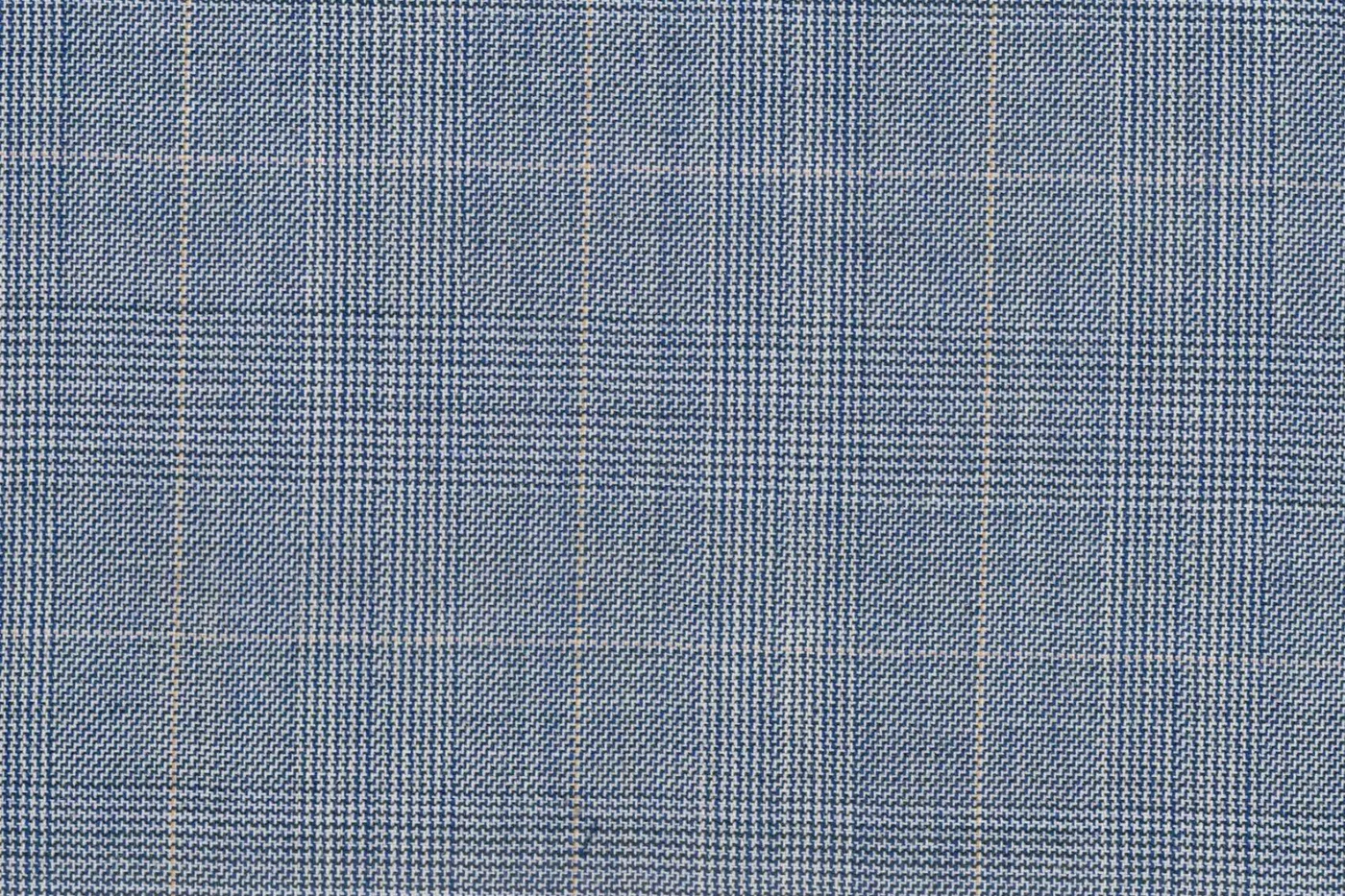 Savile Row 28526-140 LIGHT GREY CHECK fabric swatch