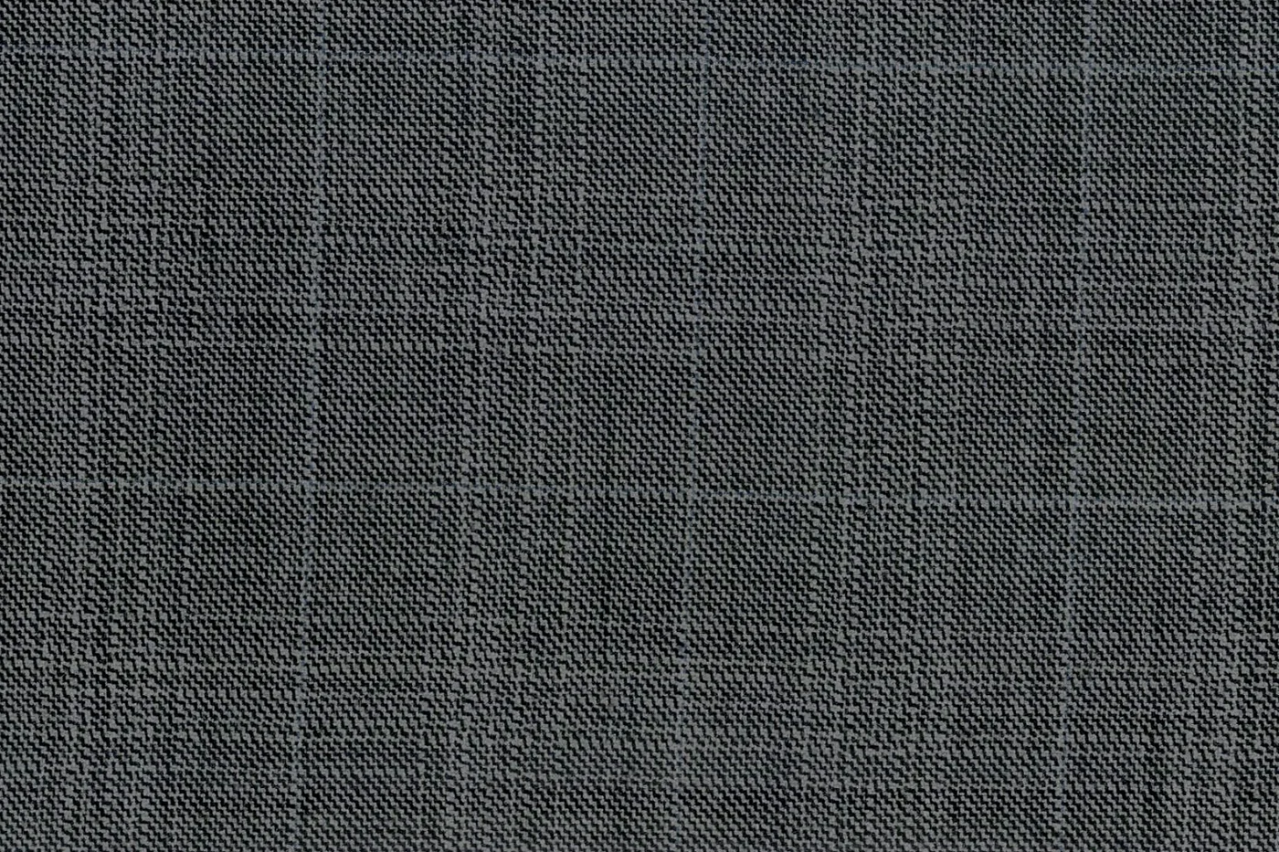 Savile Row 28532-140 GREY W/ BLUE CHECK fabric swatch