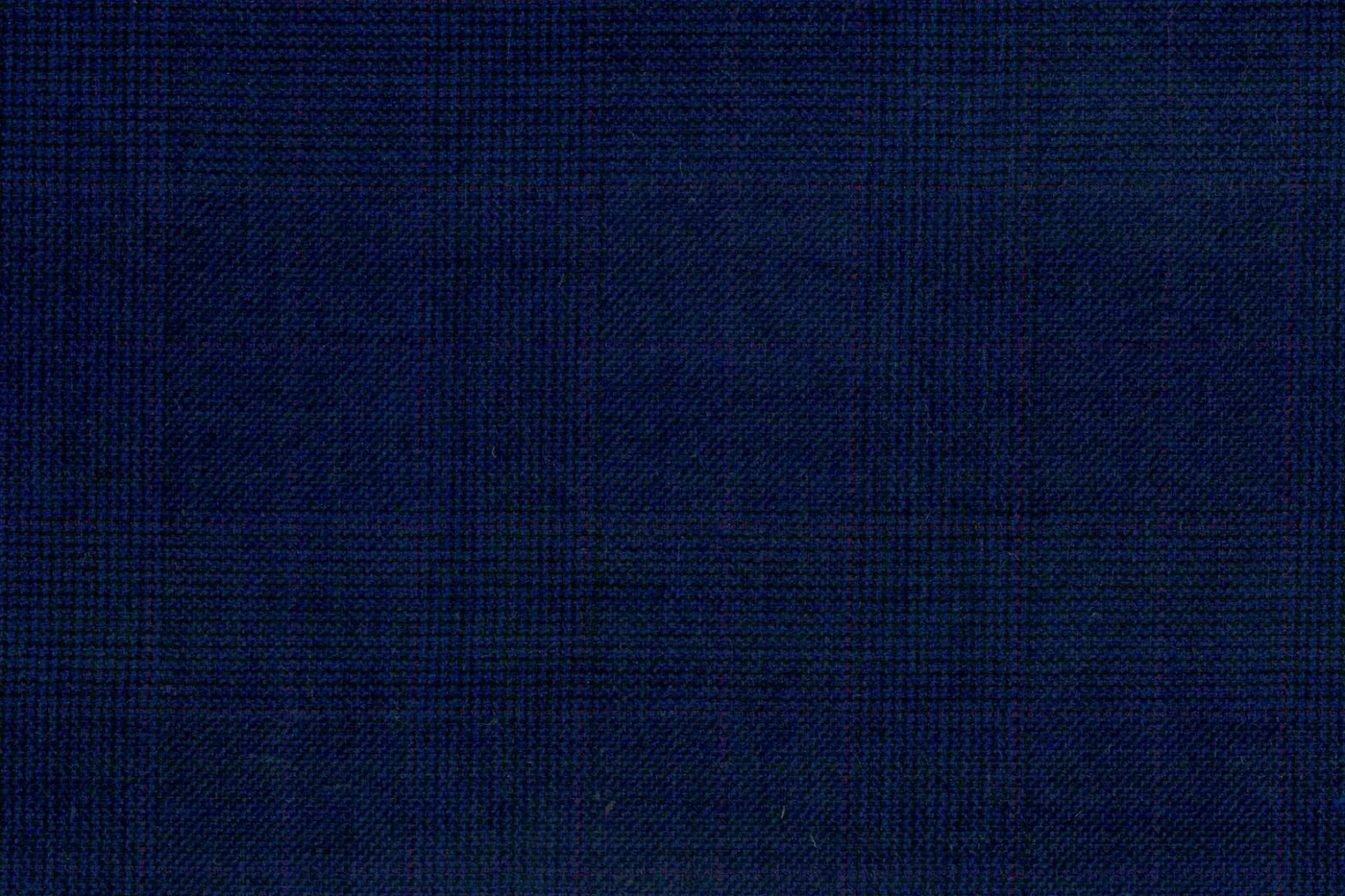 Savile Row 28539-140 NAVY W/WINE CHECK fabric swatch
