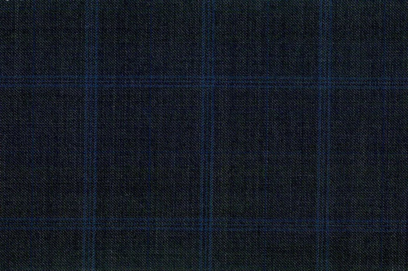 Savile Row 28586-140 DK GREY W/BLUE WP fabric swatch