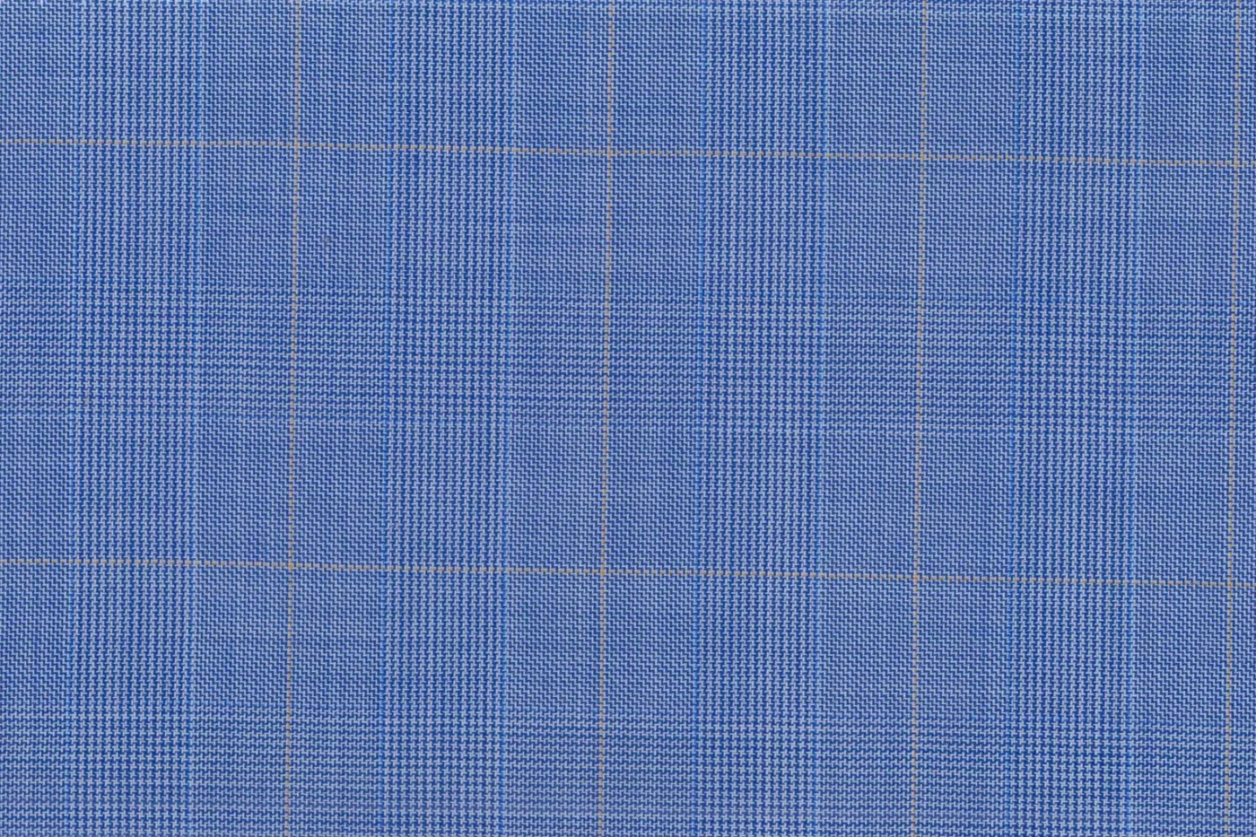 Savile Row 28600-140 SKY BLUE CHECK fabric swatch