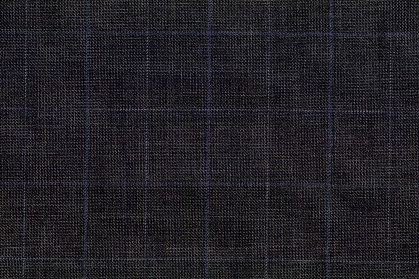 Savile Row 28610-140 GREY W/ BLUE WPANE fabric swatch