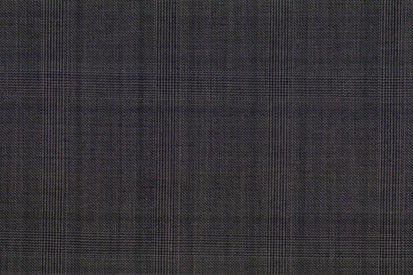 Savile Row 28618-140 MEDIUM GREY CHECK fabric swatch