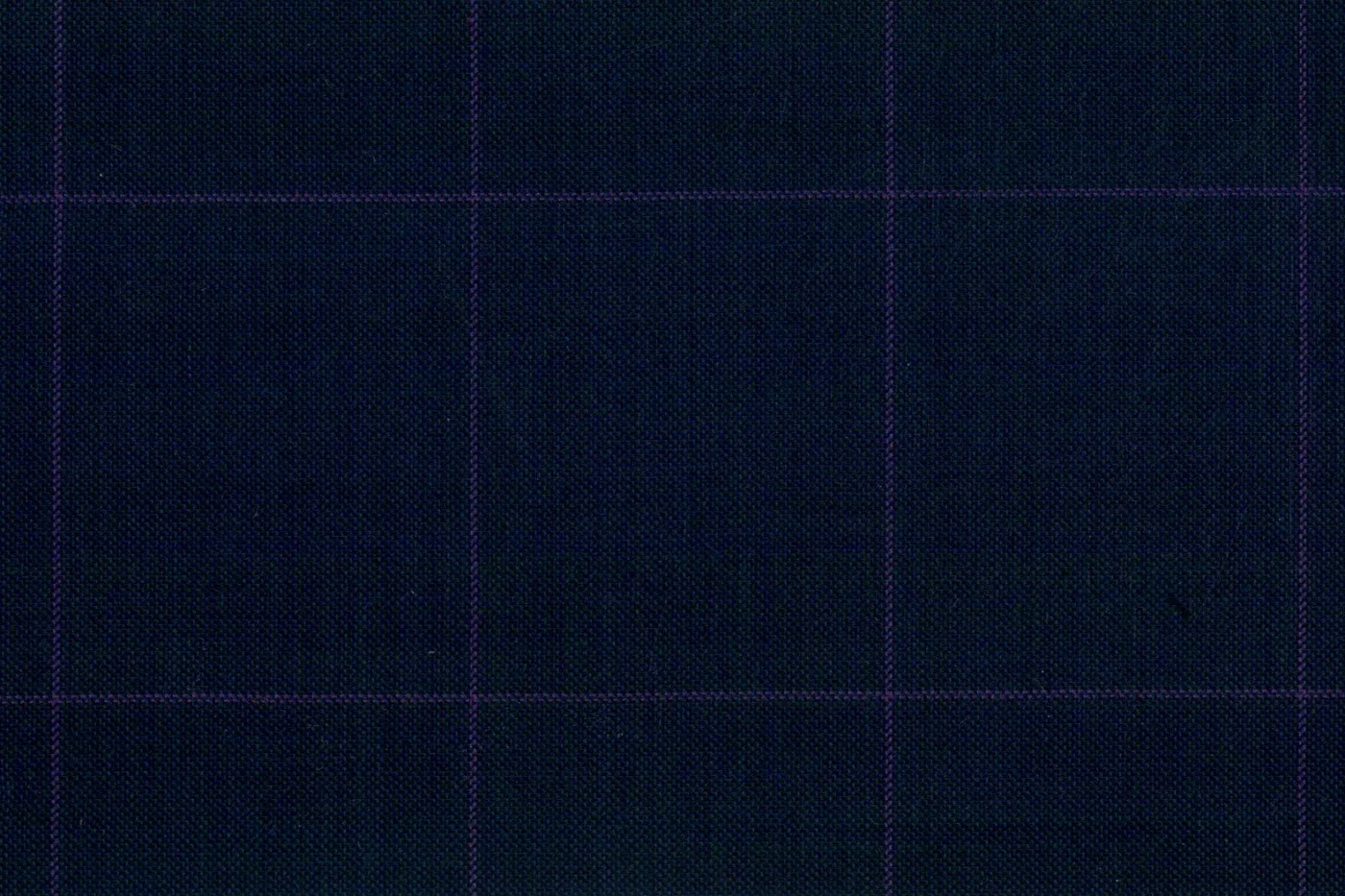 Savile Row 28626-140 NAVY W/PURPLE CHECK fabric swatch