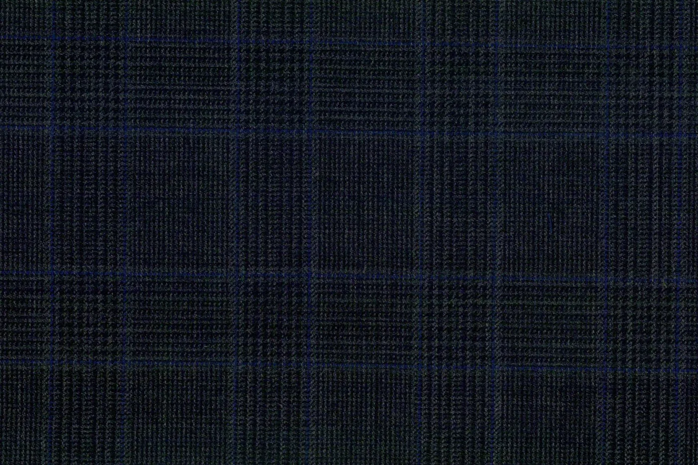 Savile Row 28631-140 DK GREY W/ BLUE CHECK fabric swatch