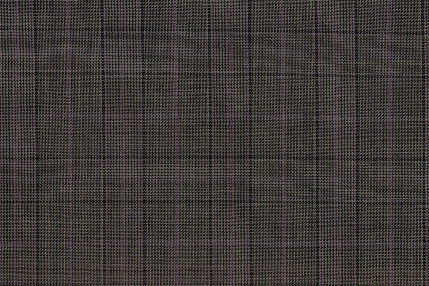 Savile Row 28640-140 MED BROWN CHECK fabric swatch