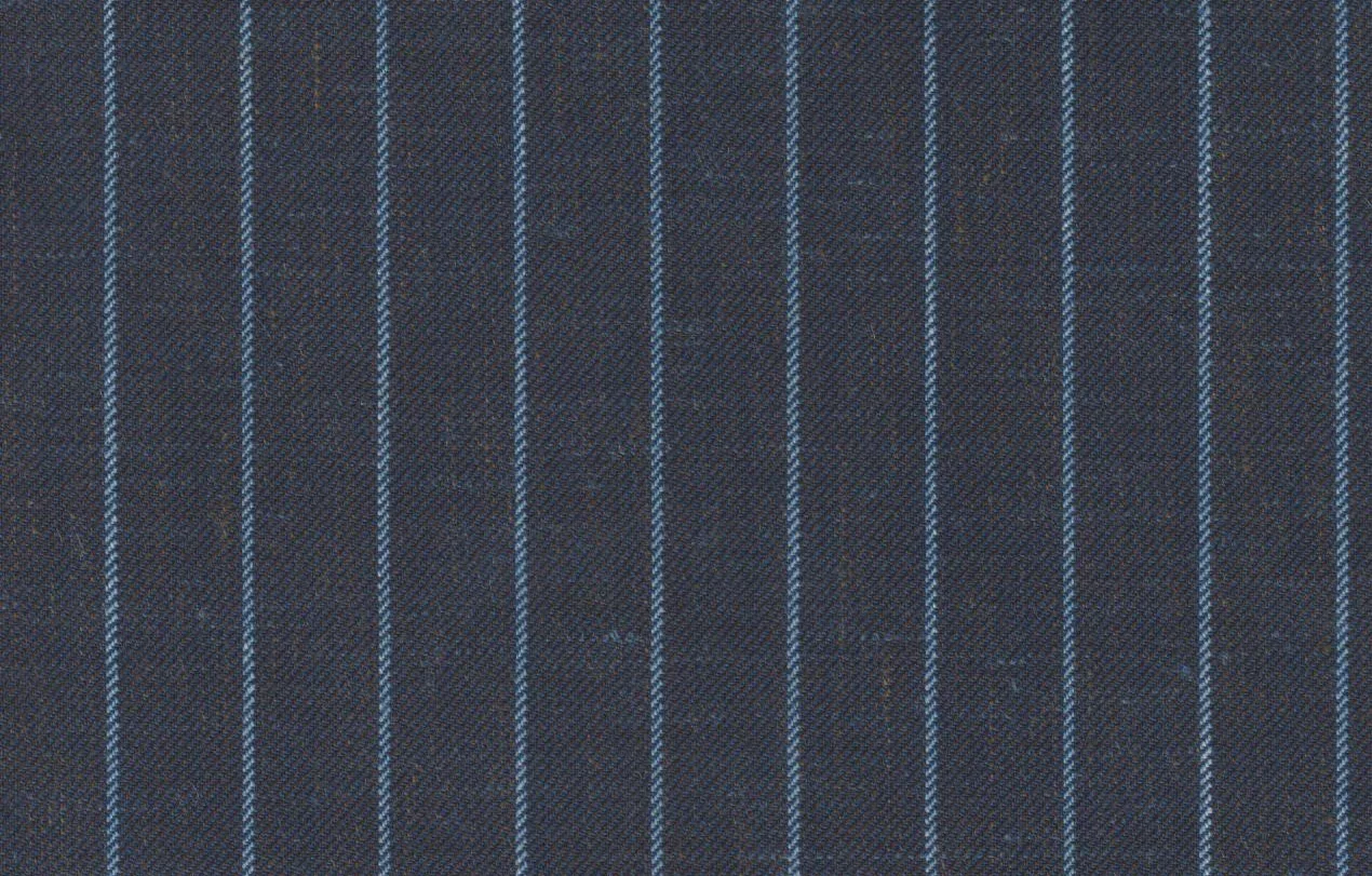 Sergio Benetti 29225-210 BLUE WITH BLUE STRIPE fabric swatch
