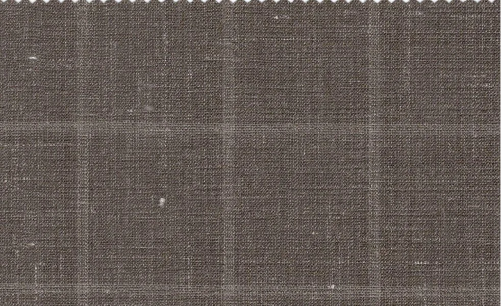 Sergio Benetti 29270-180 Brown Windowpane fabric swatch