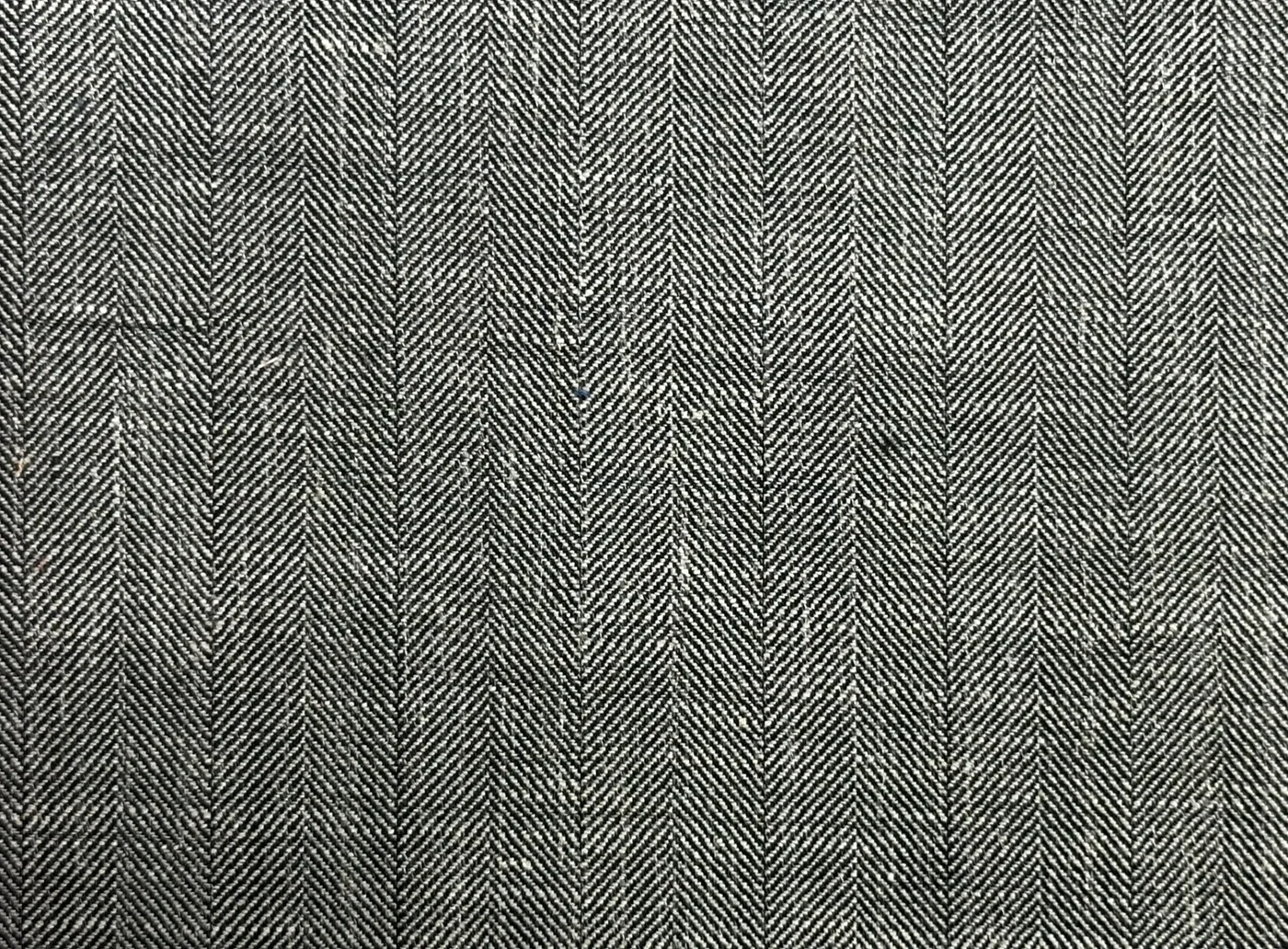 Sergio Benetti 29998-210 Grey Herringbone fabric swatch