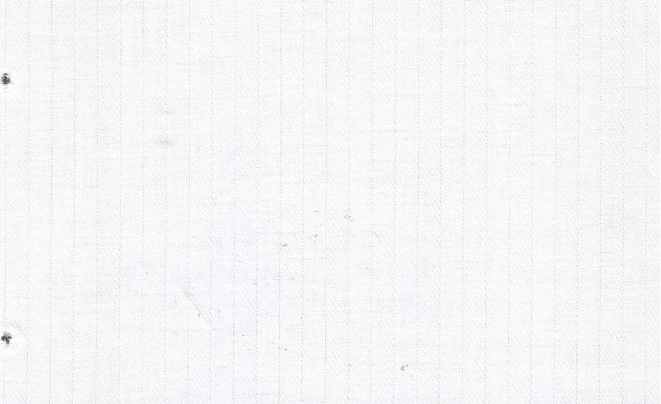 Tessitura Monti 29531-140 White Herringbone fabric swatch