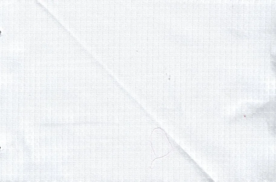 Tessitura Monti 30249-140 White Self fabric swatch