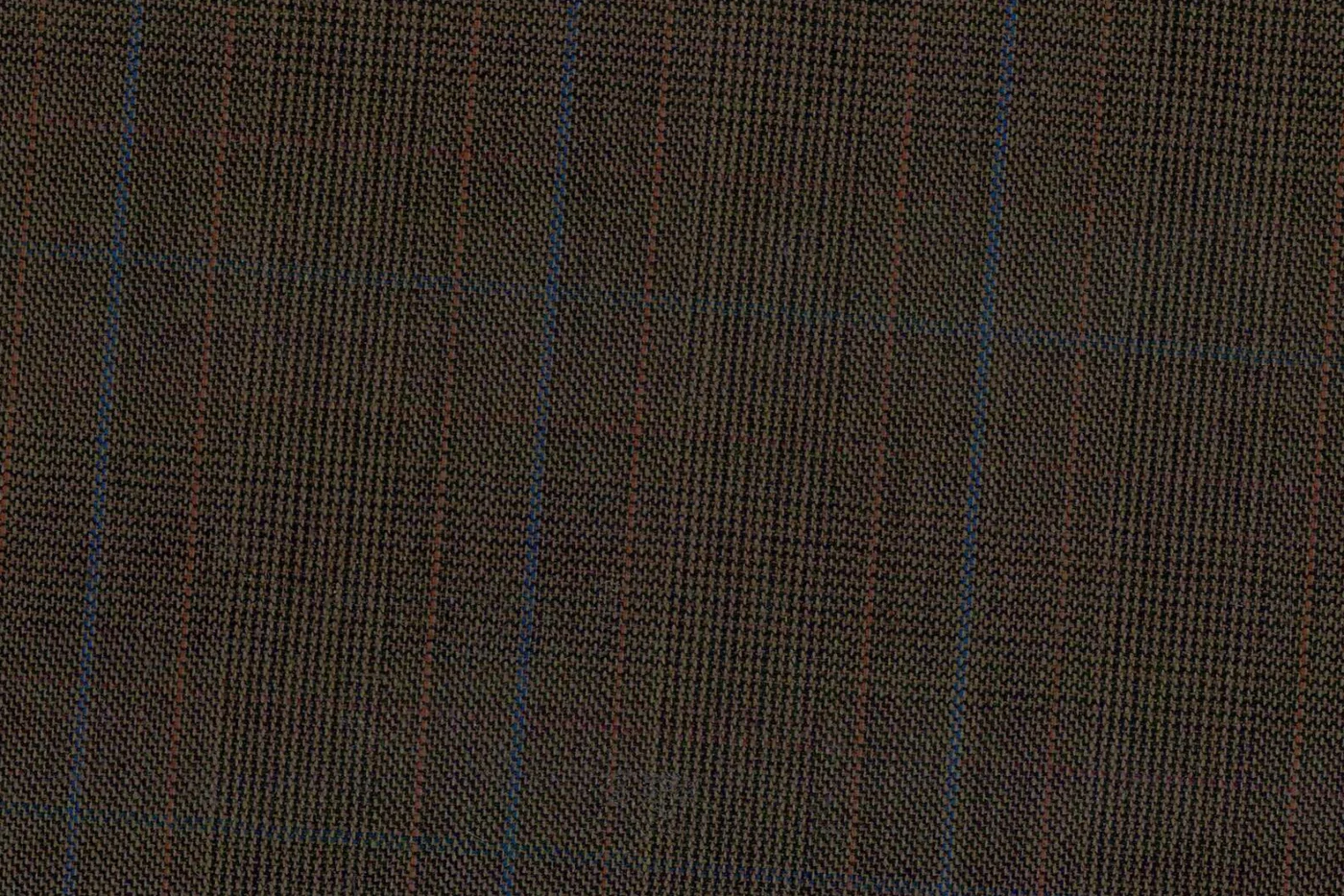 Trabaldo Cavalli 25094-250 BROWN W/BROWN CHK fabric swatch