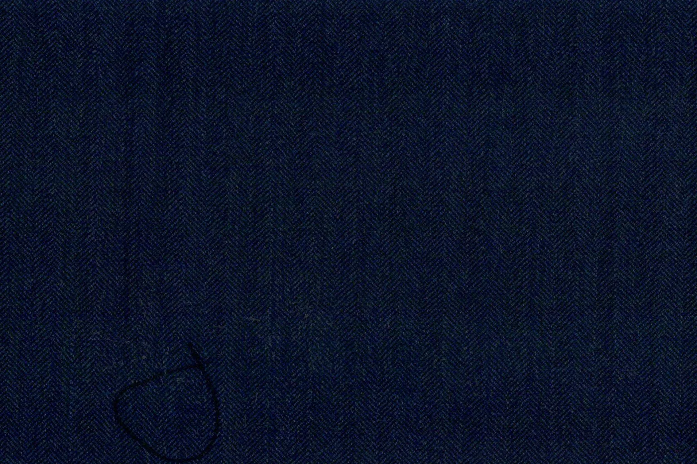 Vitale Barberis Canonico Perennial Super 110's 26967-360 BLUISH HBONE fabric swatch