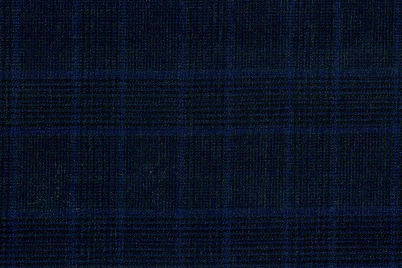 Vitale Barberis Canonico Perennial Super 110's 27981-360 DK.NAVY W/BLUE CHK fabric swatch