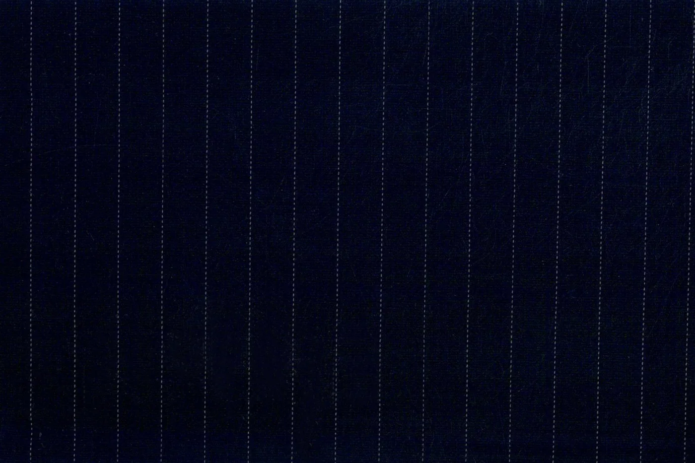 Vitale Barberis Canonico Perennial Super 110's 28387-360 NAVY PINSTRIPE fabric swatch