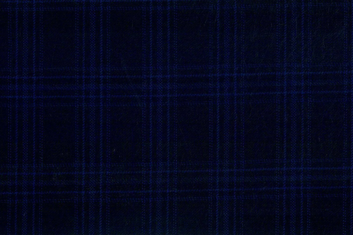 Vitale Barberis Canonico Perennial Super 110's 28751-360 NAVY WINDOWPANE fabric swatch