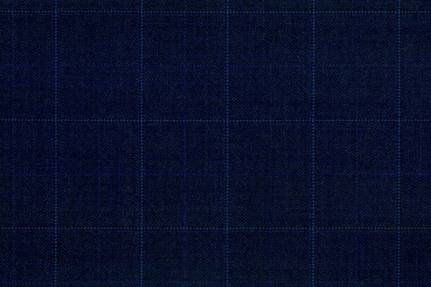 Vitale Barberis Canonico Perennial Super 110's 28760-360 NAVY W/BLUE WPANE fabric swatch