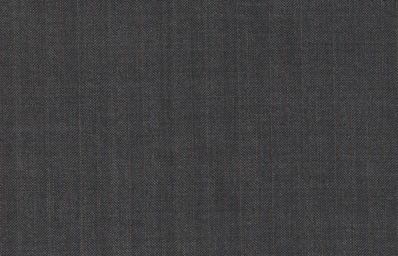 Vitale Barberis Canonico Perennial Super 110's 29045-360 GREY W/BRONZE STRIPE fabric swatch