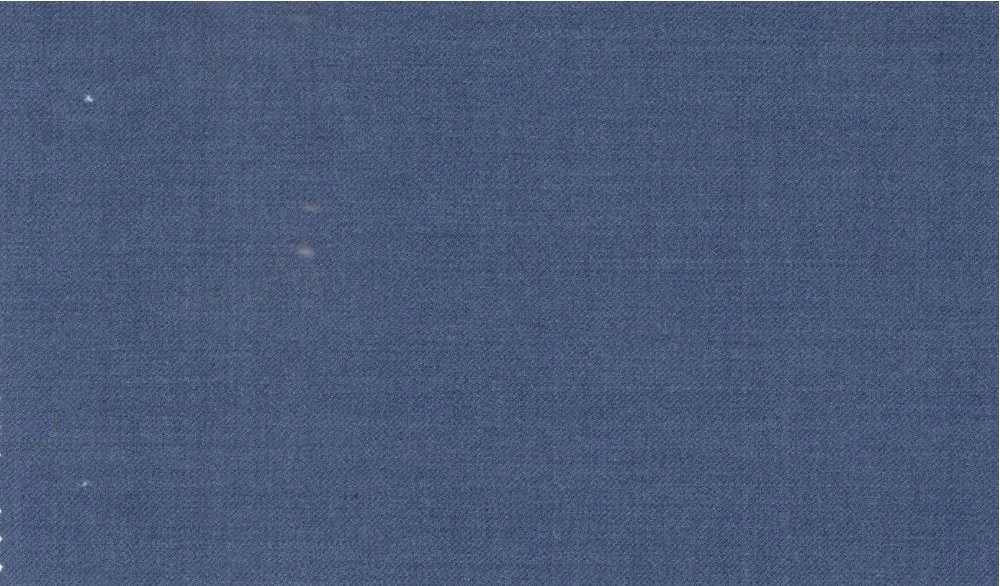 Vitale Barberis Canonico Perennial Super 110's 29691-295 Med. Melange Blue fabric swatch